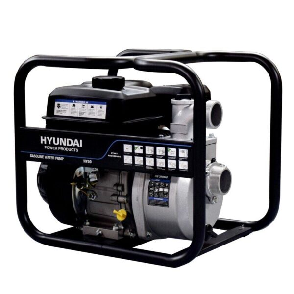 MOTOBOMBA A GASOLINA- CAUDAL (AGUAS LIMPIAS) HY50 HYUNDAI - Imagen 5