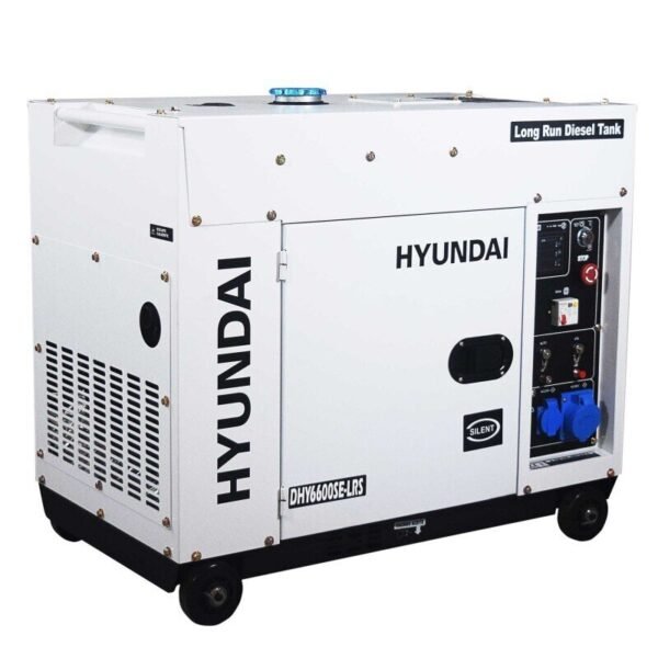 Grupo Electrógeno Diesel Para Instalacion Solar Dhy6600Se-Lrs Hyundai - Imagen 9