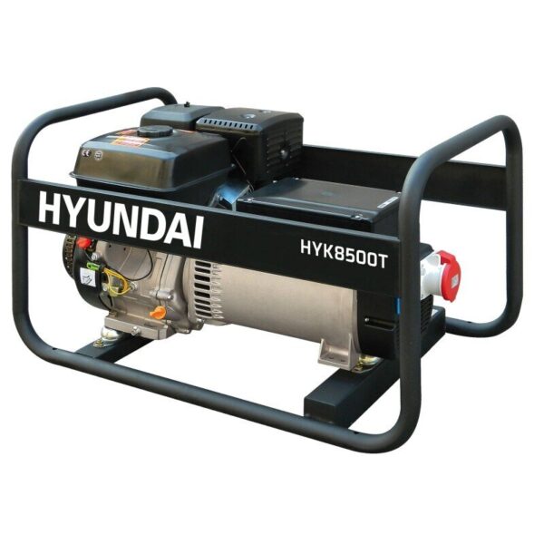 GENERADOR GASOLINA TRIFÁSICO HYK8500T HYUNDAI