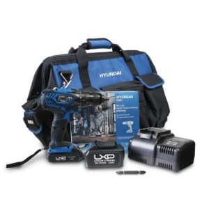TALADRO ATORNILLADOR + BAT + CARGADOR HY-COMBO-1-1 HYUNDAI