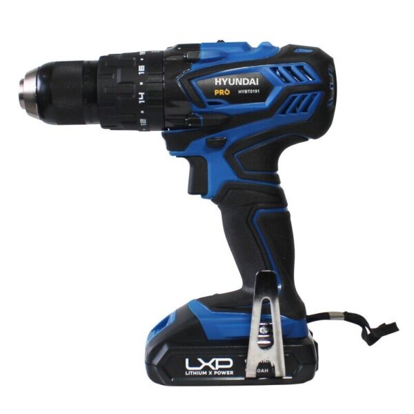 TALADRO PERCUTOR + BAT + CARGADOR HY-COMBO-1-2 HYUNDAI - Imagen 2