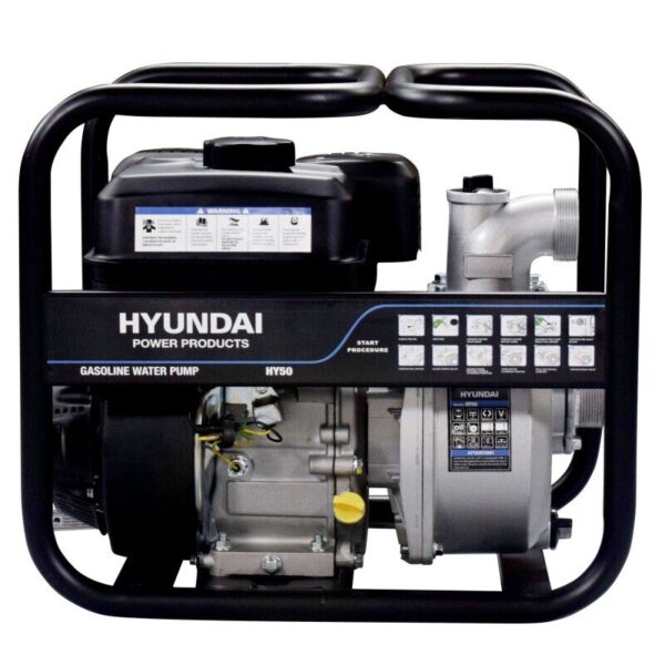 MOTOBOMBA A GASOLINA- CAUDAL (AGUAS LIMPIAS) HY50 HYUNDAI