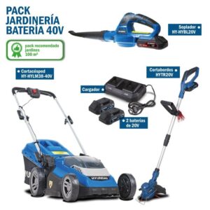 PACK JARDINERIA A BATERIA 40V HYLM38-40V-PACK HYUNDAI