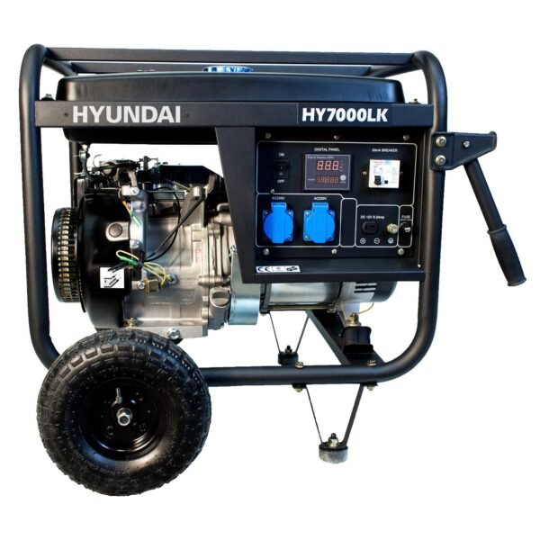 Generador Gasolina Monofásico De 5,5 Kw Hy7000Lk Hyundai - Imagen 7