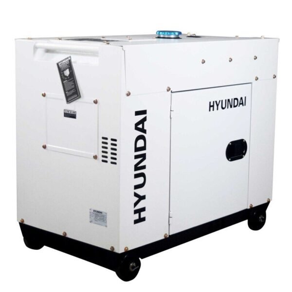 Grupo Electrógeno Diesel Para Instalacion Solar Dhy6600Se-Lrs Hyundai - Imagen 8
