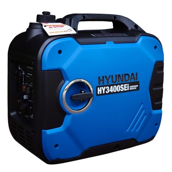 GENERADOR INVERTER A GASOLINA DE 3,4Kw HY3400SEI HYUNDAI - Imagen 4