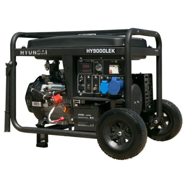 Generador Gasolina Monofásico Hy9000Lek-R Hyundai - Imagen 6