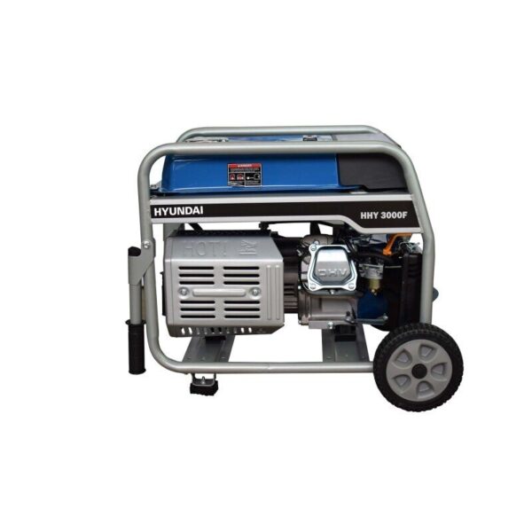 GENERADOR GASOLINA MONOFÁSICO CON RUEDAS HHY3000FK HYUNDAI - Imagen 3