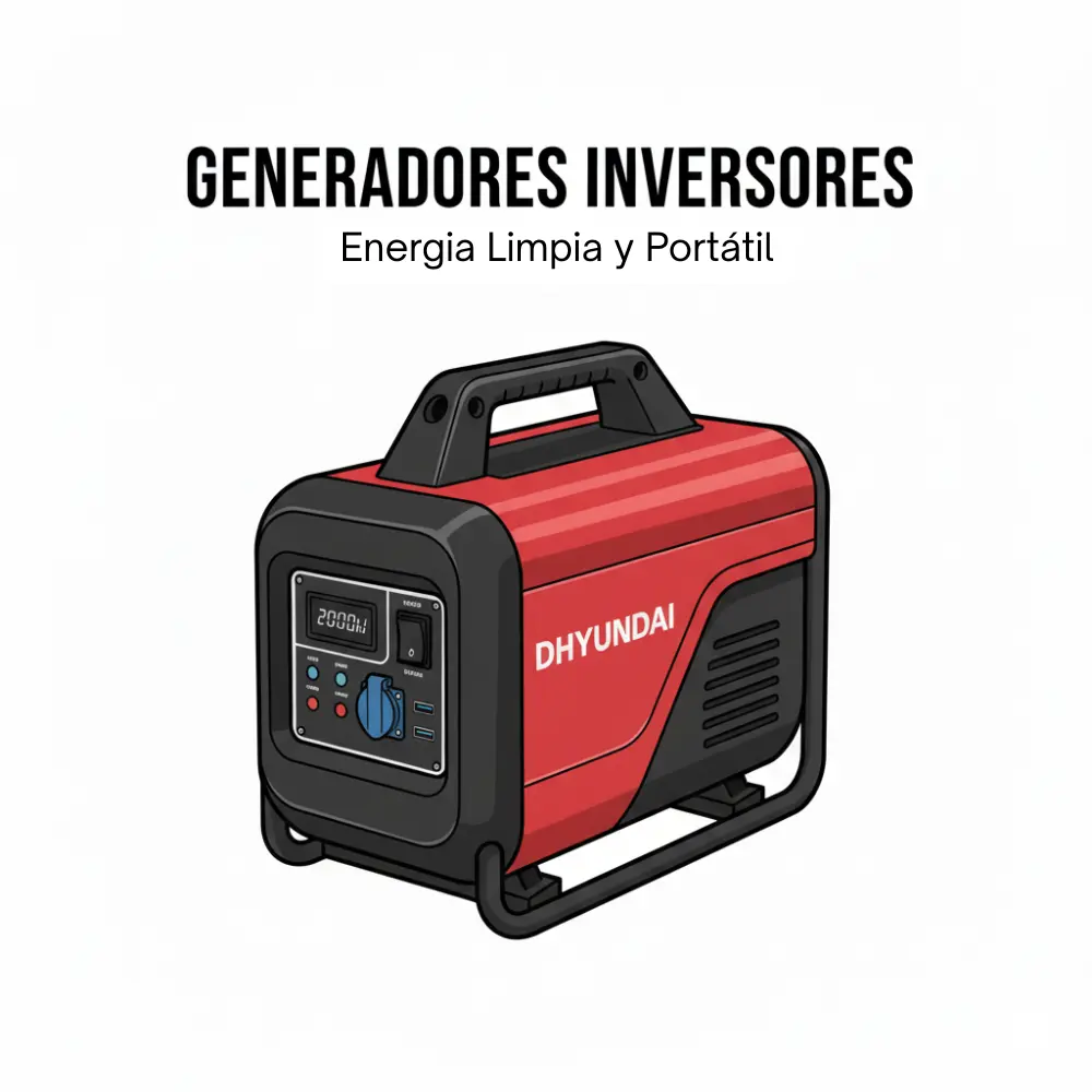 Generadores Inverter Silenciosos y Portátiles