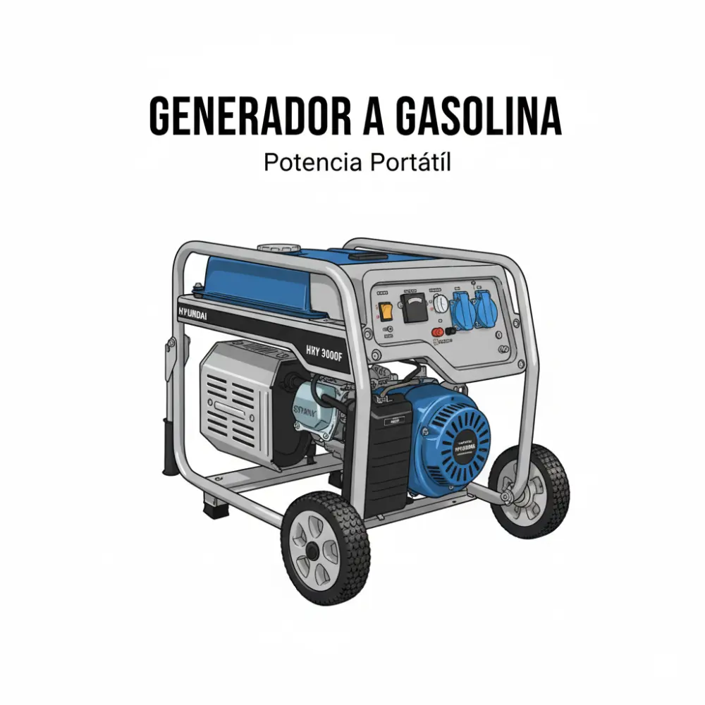 Generadores a Gasolina Potentes y Fiables