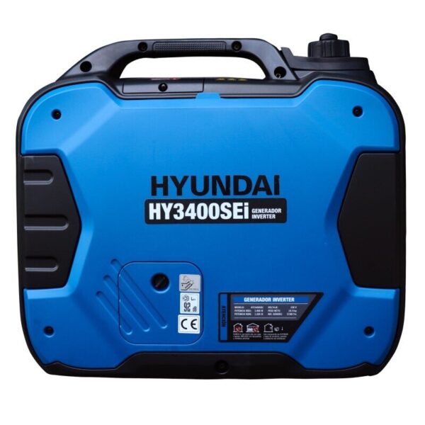 GENERADOR INVERTER A GASOLINA DE 3,4Kw HY3400SEI HYUNDAI - Imagen 2