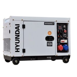 GRUPO ELECTRÓGENO INSONORIZADO FULL POWER DHY8600SE-T HYUNDAI
