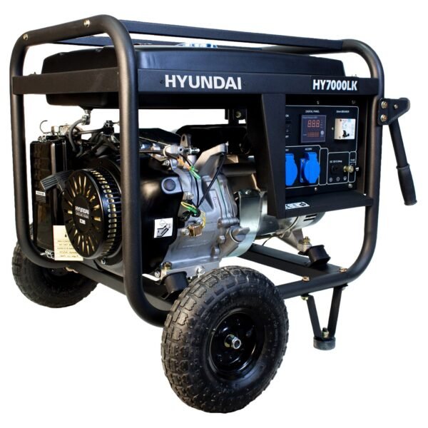 Generador Gasolina Monofásico De 5,5 Kw Hy7000Lk Hyundai