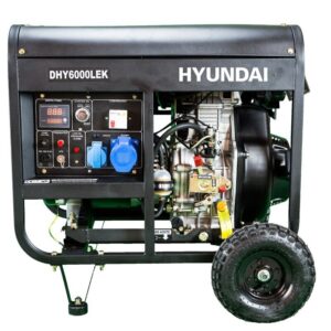 GENERADOR DIÉSEL ABIERTO MONOFÁSICO DHY6000LEK HYUNDAI
