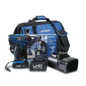 PISTOLA DE IMPACTO + BAT + CARGADOR HY-COMBO-1-3 HYUNDAI