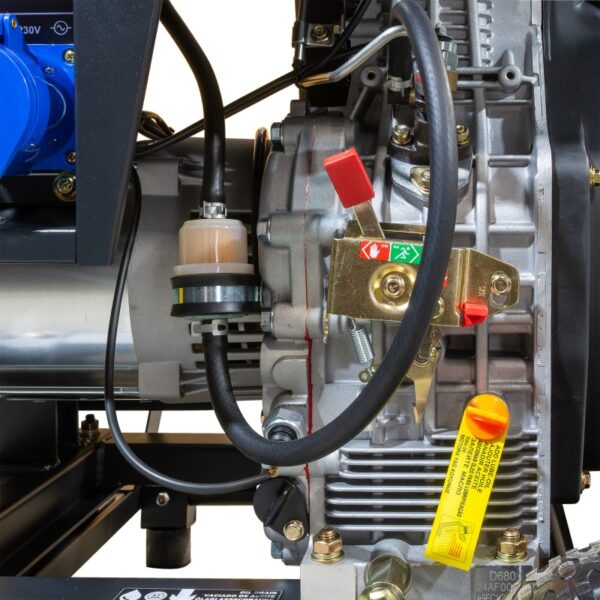 DG10000LEKT Generador diésel abierto Full 10,6 KVA/ 7,6 KW ITCPower DG10000LEK-T ITC Power - Imagen 6