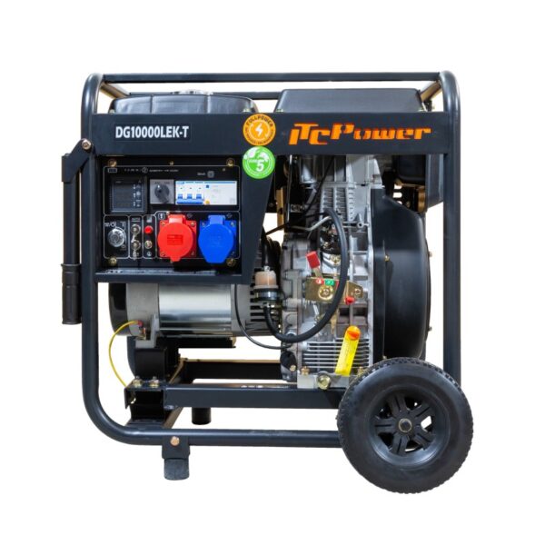 DG10000LEKT Generador diésel abierto Full 10,6 KVA/ 7,6 KW ITCPower DG10000LEK-T ITC Power