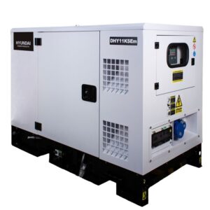 GRUPO ELECTRÓGENO INSONORIZADO (MONOFÁSICO) HY-DHY11KSEM HYUNDAI