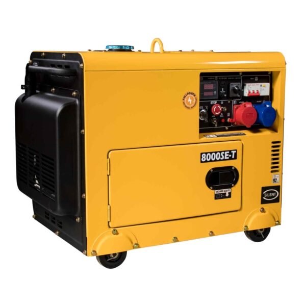 8000SET Generador Diésel Insonorizado FULL POWER 7,9 kvas (400V) / 6,0 KW (230V) 8000SE-T - Imagen 4