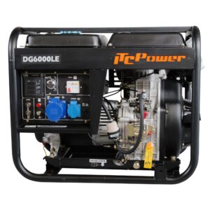 Generador Eléctrico Diésel ITCPower abierto 5,3 kW DG6000LE ITC Power