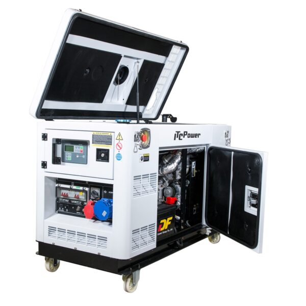 Generador Eléctrico Diesel ITCPower Full DG12000XSET ITC Power - Imagen 2