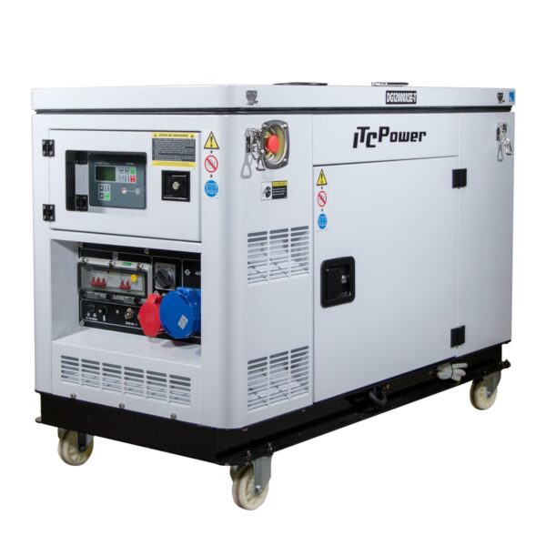 Generador Eléctrico Diesel ITCPower Full DG12000XSET ITC Power