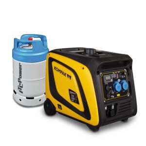 KGG39EiDF Generador Dual Fuel Inverter 3800W KGG39Ei-DF Kompak