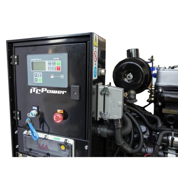 Grupo Electrógeno Monofásico ITCPOWER 22 Kw DG22KEm ITC Power - Imagen 4