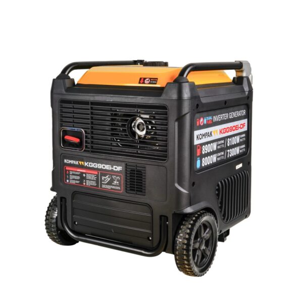 KGG90EIDF Generador Gasolina Inverter Dual Fuel Full Power 8,9KW de KGG90EI-DF Kompak - Imagen 3