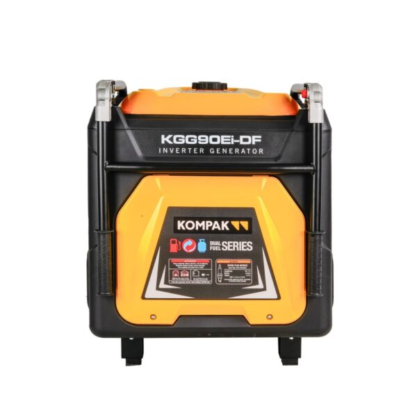 KGG90EIDF Generador Gasolina Inverter Dual Fuel Full Power 8,9KW de KGG90EI-DF Kompak - Imagen 5