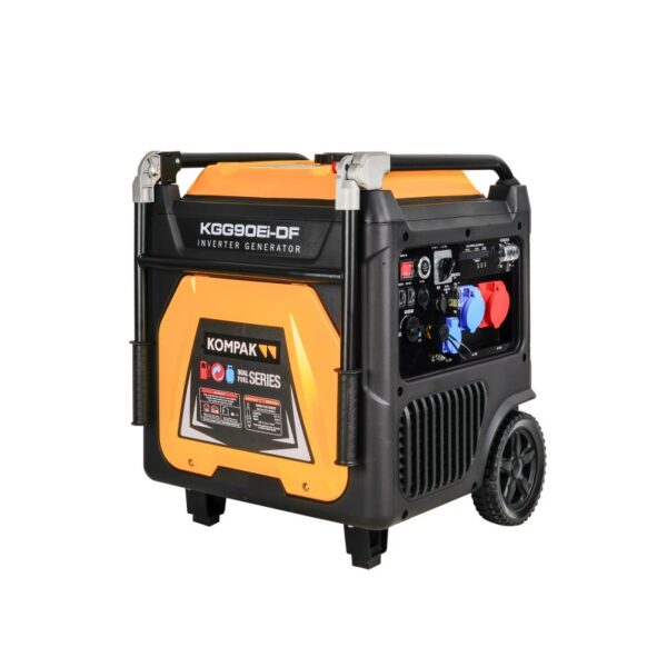 KGG90EIDF Generador Gasolina Inverter Dual Fuel Full Power 8,9KW de KGG90EI-DF Kompak