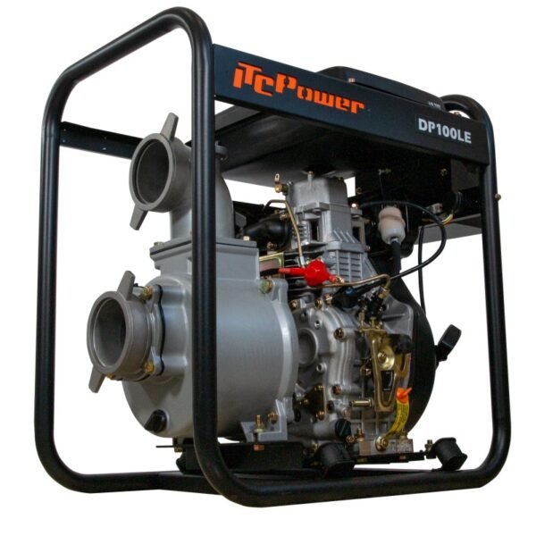 Motobomba Diesel 100 mm ITCPower arranque eléctrico DP100LE ITC Power - Imagen 7
