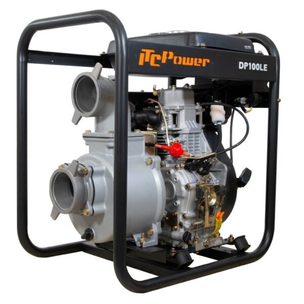 Motobomba Diesel 100 mm ITCPower arranque eléctrico DP100LE ITC Power