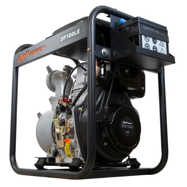 Motobomba Diesel 100 mm ITCPower arranque eléctrico DP100LE ITC Power - Imagen 9
