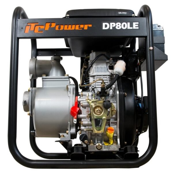 Motobomba Diesel ITCPower Aguas Limpias DP80LE ITC Power - Imagen 2