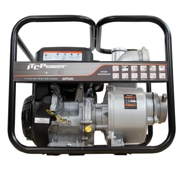 Motobomba Gasolina ITCPower Agua Limpias de Caudal GP100 ITC Power - Imagen 7