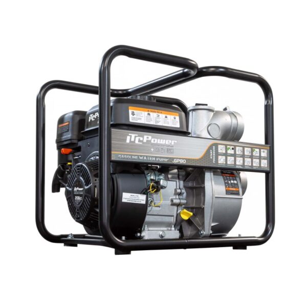 Motobomba Gasolina ITCPower Agua Limpias de Caudal GP80 ITC Power - Imagen 6