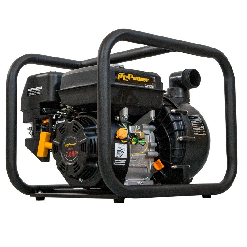 Motobomba Gasolina ITCPower Líquidos Corrosivos GPC50 ITC Power 2 Motobomba Gasolina ITCPower Líquidos Corrosivos GPC50 ITC Power - Imagen 2