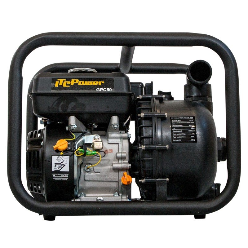 Motobomba Gasolina ITCPower Líquidos Corrosivos GPC50 ITC Power 1 Motobomba Gasolina ITCPower Líquidos Corrosivos GPC50 ITC Power