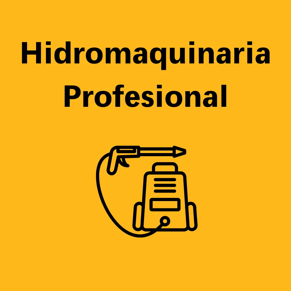 Hidromaquinaria Profesional para limpieza
