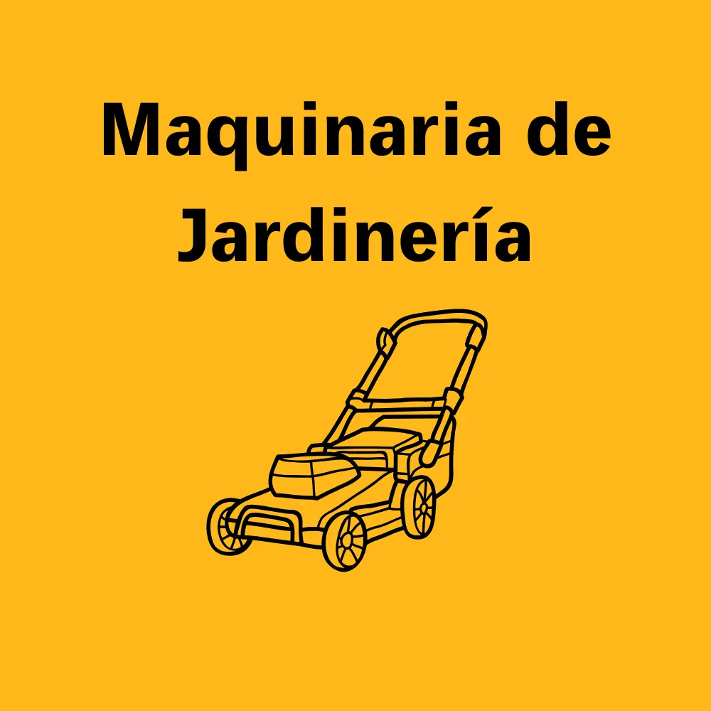Maquinaria de Jardinería para particulares y profesionales