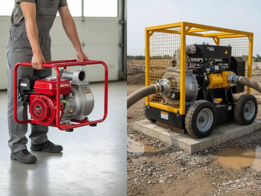 Motobombas de Agua: Guía Maestra 2025 - Caudal, Presión y Tipo de Agua